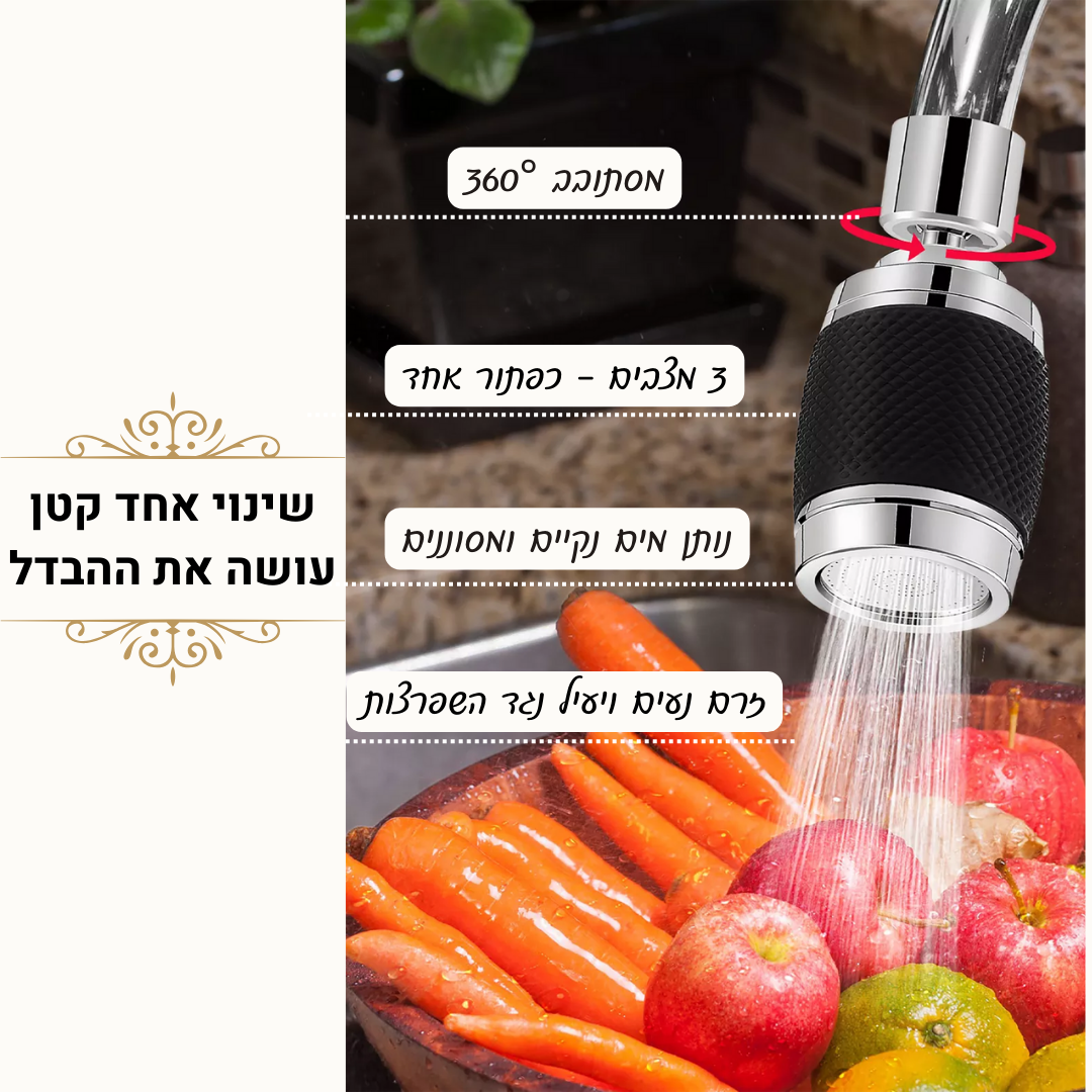 ברז מטבח חכם